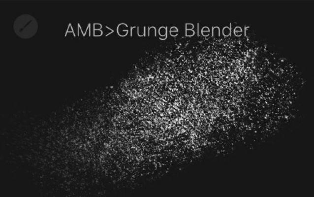 Grunge blender brush