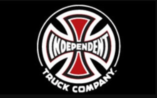 Iconic iron cross skateboard logo