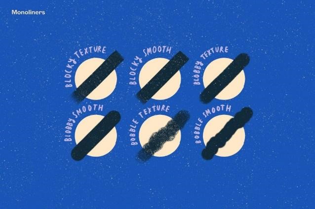 Liners procreate brush