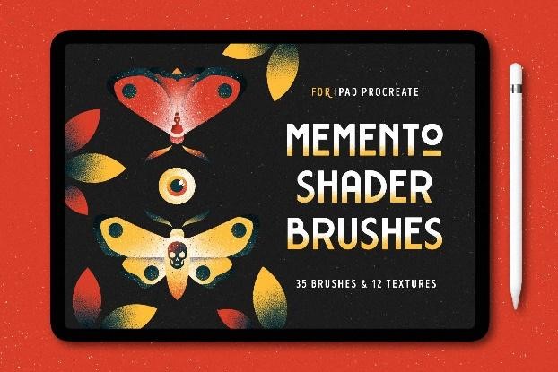 Moment shader brushes