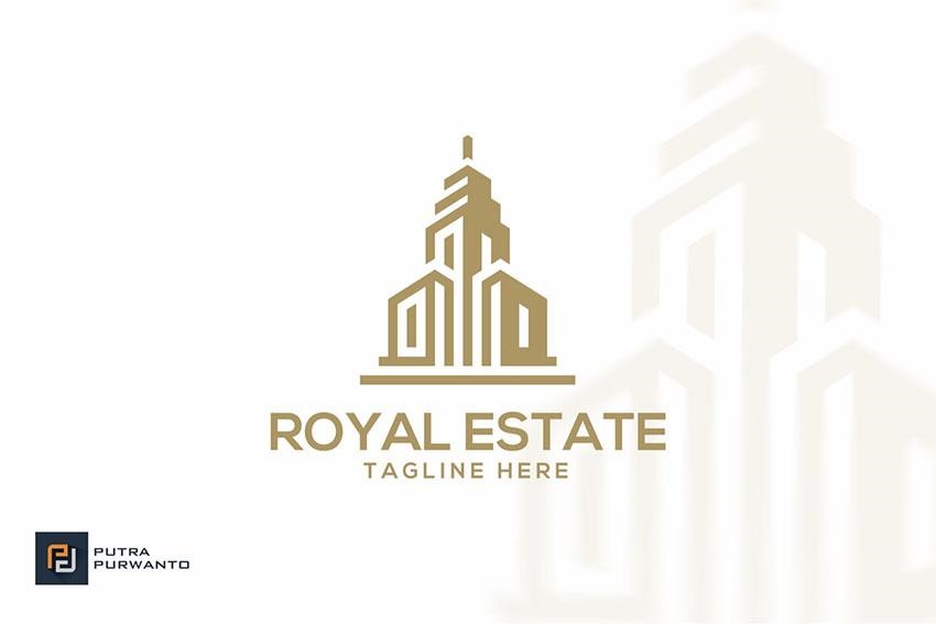 Royal Estate real estate logo
