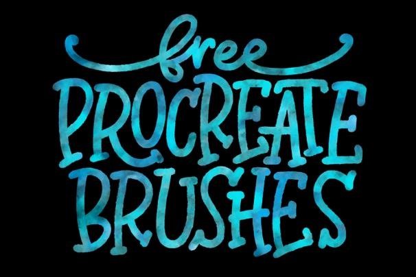 Sea blue procreate brush