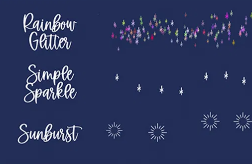 Sparkle procreate brushes