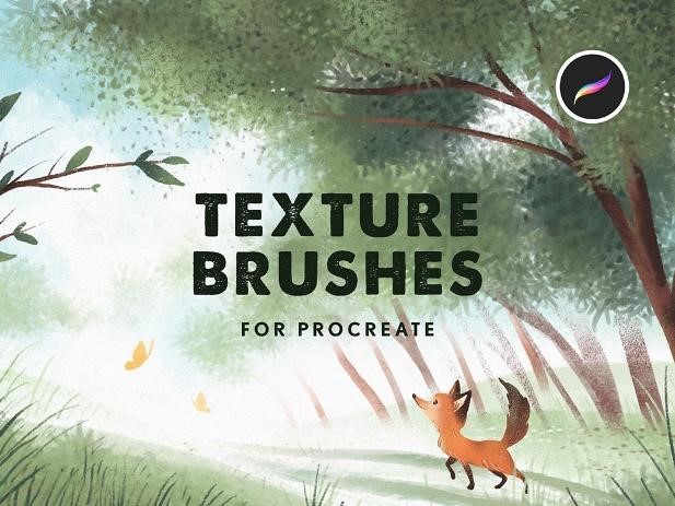 Texture free procreate brushes