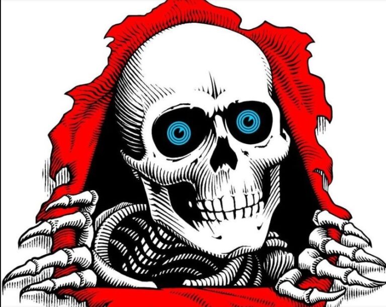 The ripper skateboard logo