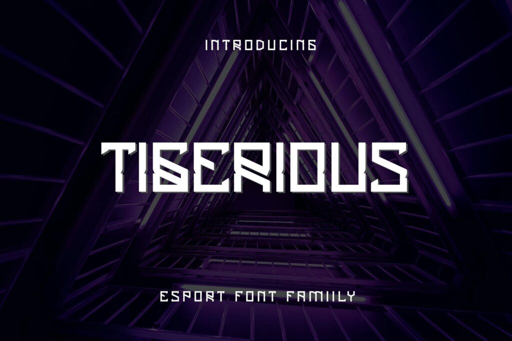 Tigerious e-sport font family
