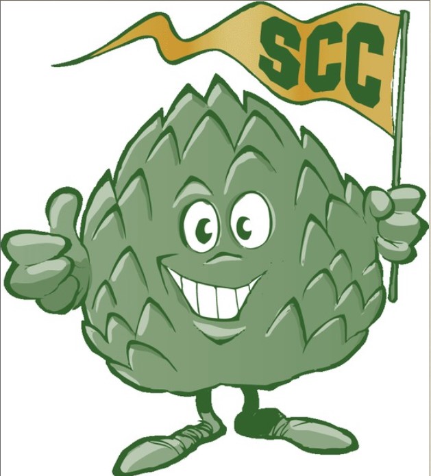 Artie the Fighting Artichoke logo, Scottsdale Community College