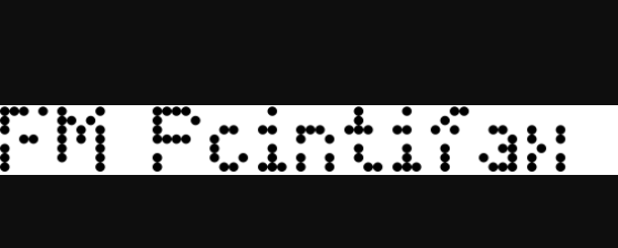 FM Pointifax with retro-futuristic vibes