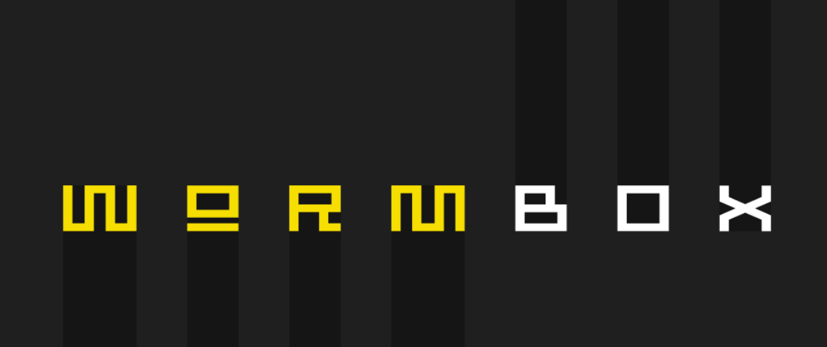 Cutting-edge typeface Wormbox