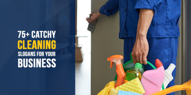 catchy cleaning slogans