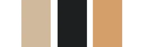 Beige, Black-Brown, and Tan