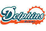 Dolphins logo wordmark 1997