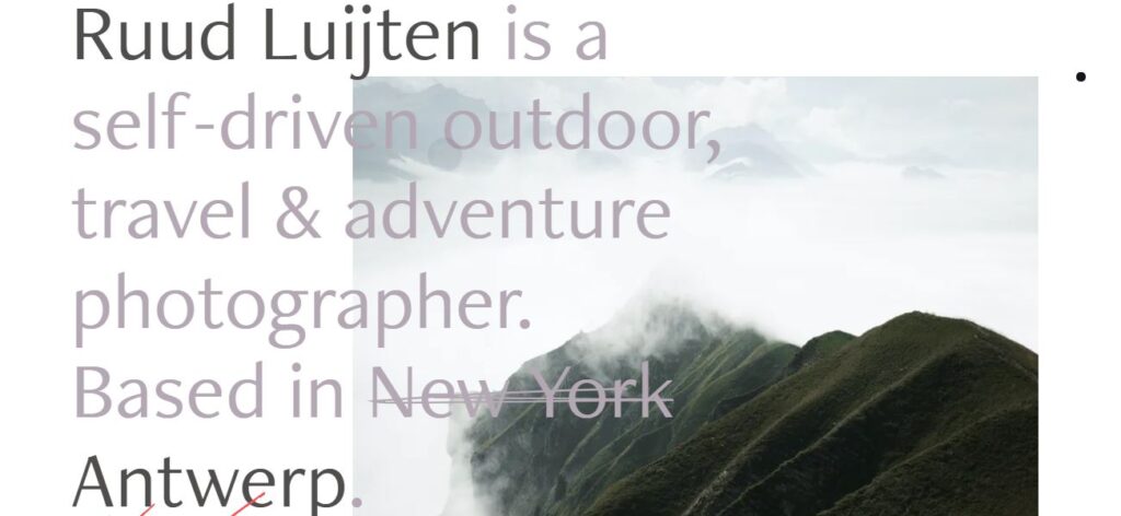 Ruud luijten photography website website