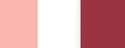 Sundown Pink and Burgundy colors