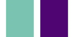 Turquoise and Violet