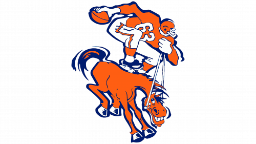 1962 broncos logo primary