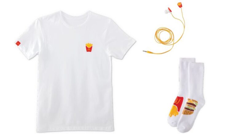 McDonalds branded merchandise