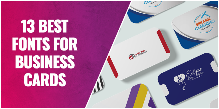 Fonts for Business Cards