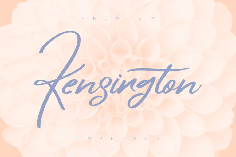 Kensington font