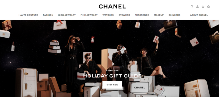 Chanel website