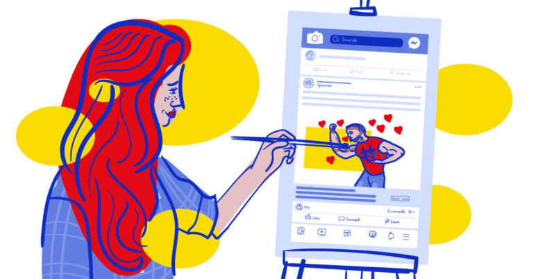 social media visuals