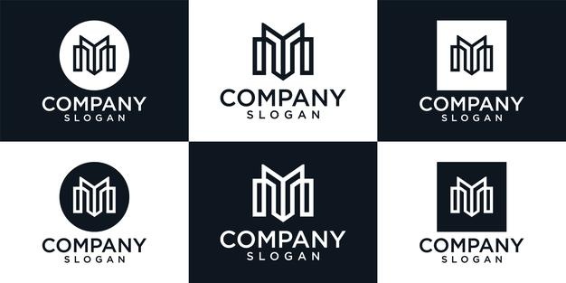 Monogram logo design