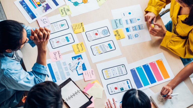 Graphic design brainstorming