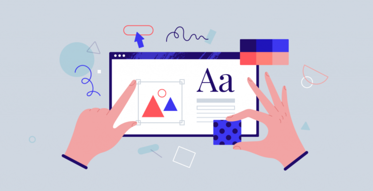 Graphic design process