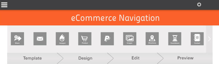 Ecommerce navigation