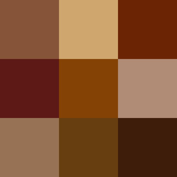 shades of brown