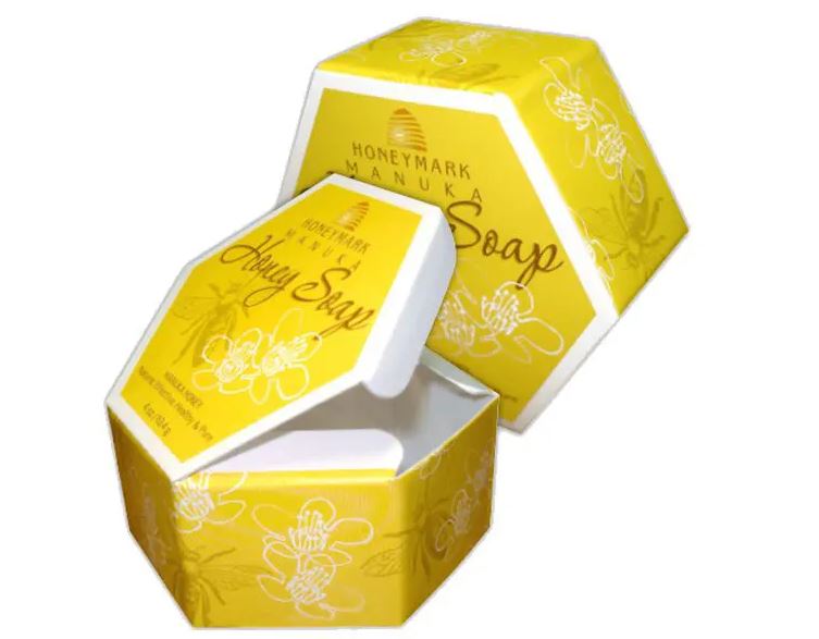Hexagon soap box