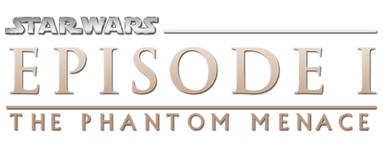 The phantom menace logo