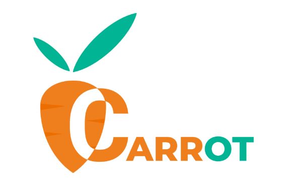 Text overlapped logos