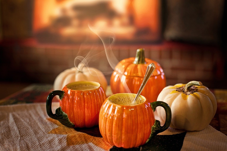 Special novelty pumpkin spice latte mugs